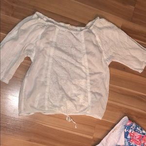 Roxy Tops - Roxy White Top Roxy Tops - Roxy White Top